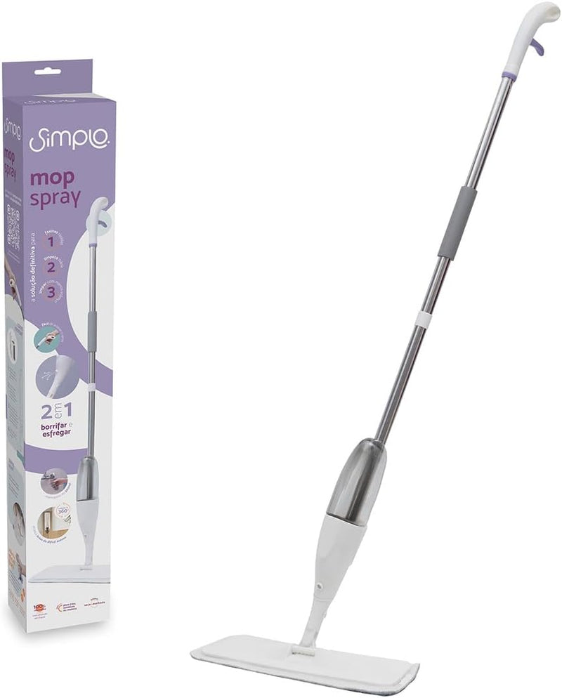 Mop spray com gatilho e dispenser